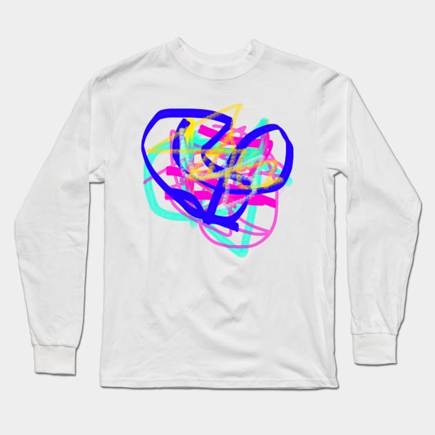 Graffiti Long Sleeve T-Shirt by lenn